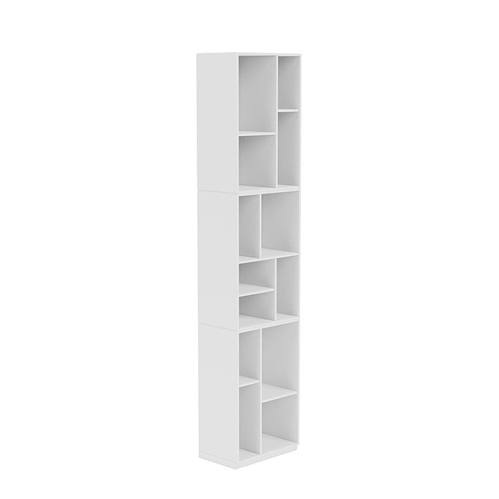 [product_category]-Montana Loom High Bookcase With 3 Cm Plinth, New White-Montana Furniture-5714322263504-0000LOOM-101-06-MON-3