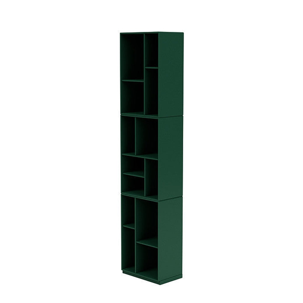 [product_category]-Montana Loom High Bookcase With 3 Cm Plinth, Pine Green-Montana Furniture-5714322263566-0000LOOM-136-06-MON-1