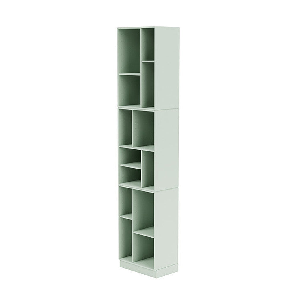 [product_category]-Montana Loom High Bookcase With 7 Cm Plinth, Mist-Montana Furniture-5714322264297-0000LOOM-161-07-MON-1