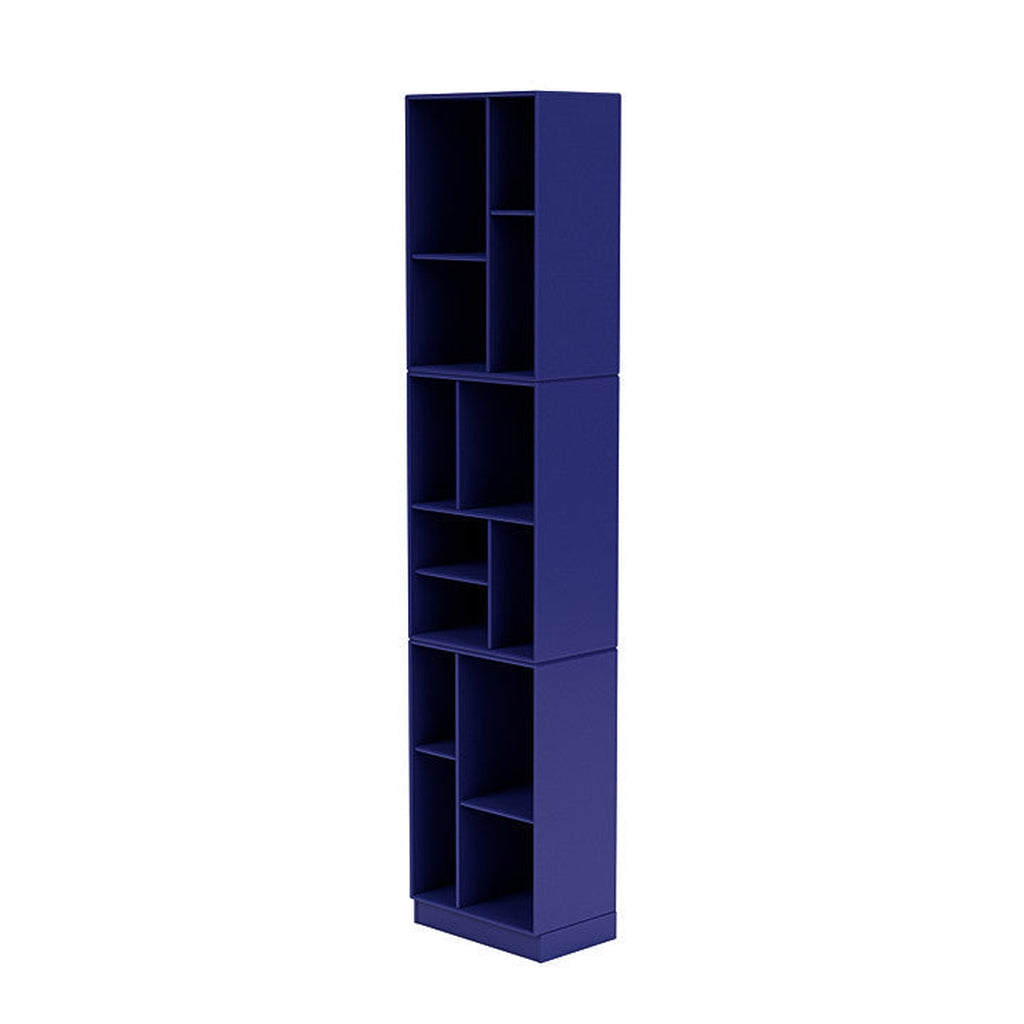 [product_category]-Montana Loom High Bookcase With 7 Cm Plinth, Monarch Blue-Montana Furniture-5714322263542-0000LOOM-135-07-MON-1