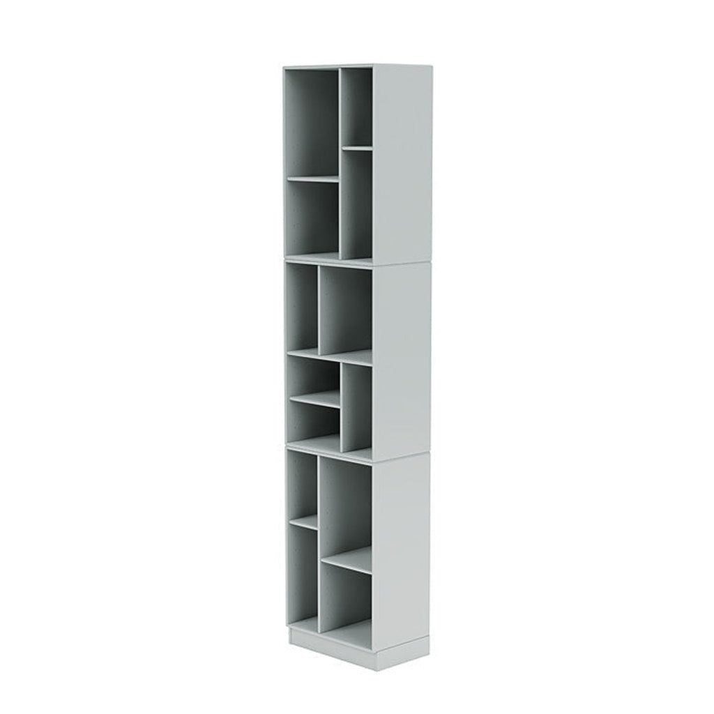 [product_category]-Montana Loom High Bookcase With 7 Cm Plinth, Oyster Grey-Montana Furniture-5714322264143-0000LOOM-156-07-MON-1