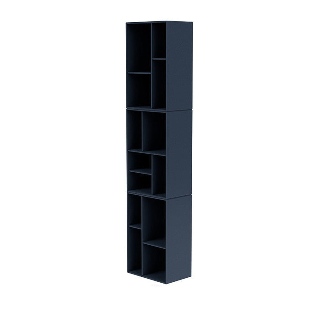 [product_category]-Montana Loom High Bookcase With Suspension Rail, Juniper Blue-Montana Furniture-5714322263610-0000LOOM-138-04-MON-1