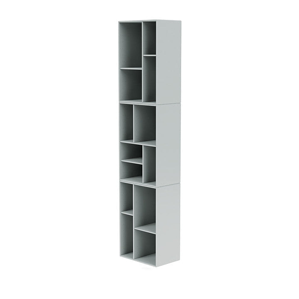 [product_category]-Montana Loom High Bookcase With Suspension Rail, Oyster Grey-Montana Furniture-5714322264129-0000LOOM-156-04-MON-1