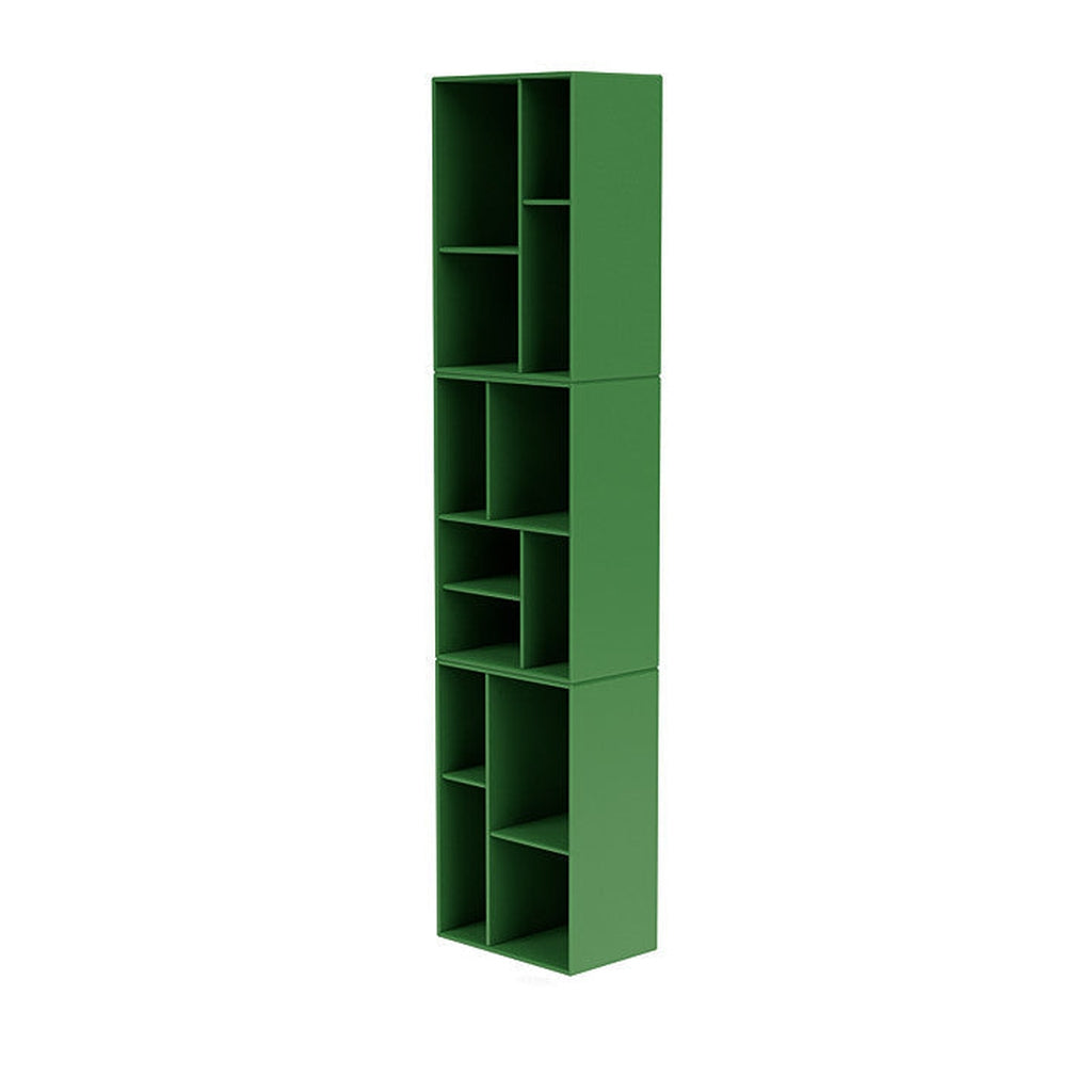 [product_category]-Montana Loom High Bookcase With Suspension Rail, Parsley Green-Montana Furniture-5714322264037-0000LOOM-152-04-MON-1