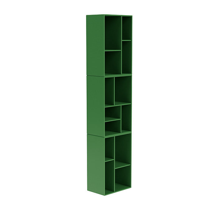 [product_category]-Montana Loom High Bookcase With Suspension Rail, Parsley Green-Montana Furniture-5714322264037-0000LOOM-152-04-MON-3