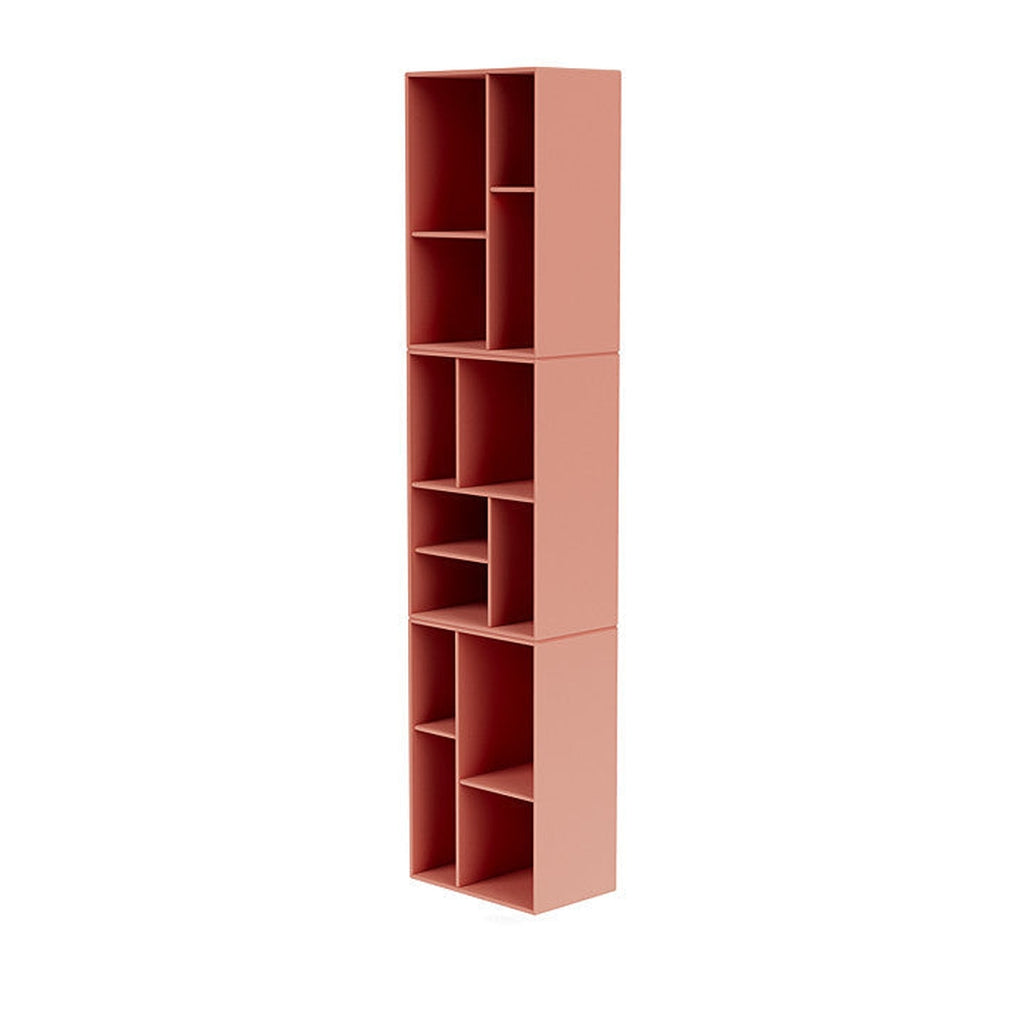 [product_category]-Montana Loom High Bookcase With Suspension Rail, Rhubarb Red-Montana Furniture-5714322264006-0000LOOM-151-04-MON-1