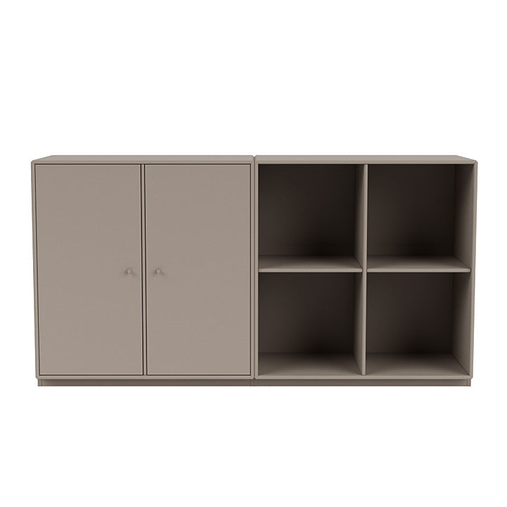 [product_category]-Montana Pair Classic Sideboard With 3 Cm Plinth, Truffle Grey-Montana Furniture-5714322265607-0000PAIR-141-06-MON-2