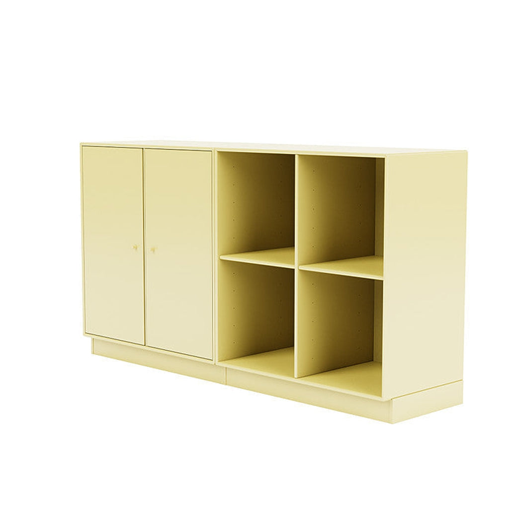 [product_category]-Montana Pair Classic Sideboard With 7 Cm Plinth, Chamomile Yellow-Montana Furniture-5714322266970-0000PAIR-159-07-MON-1