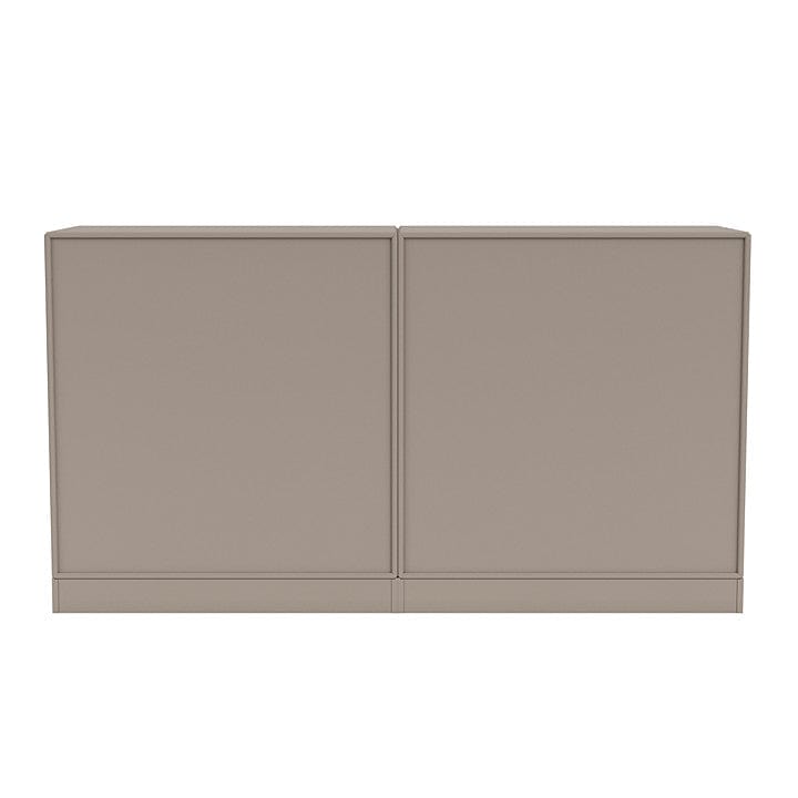 [product_category]-Montana Pair Classic Sideboard With 7 Cm Plinth, Truffle Grey-Montana Furniture-5714322265614-0000PAIR-141-07-MON-4
