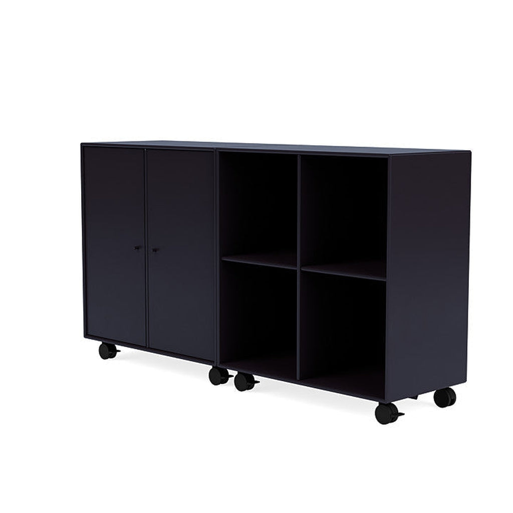 [product_category]-Montana Pair Classic Sideboard With Castors, Shadow-Montana Furniture-5714322266079-0000PAIR-147-05-MON-1
