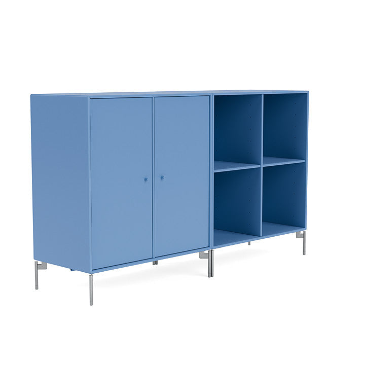 [product_category]-Montana Pair Classic Sideboard With Legs, Azure Blue/Matt Chrome-Montana Furniture-5714322266512-0000PAIR-154-01-MON-3