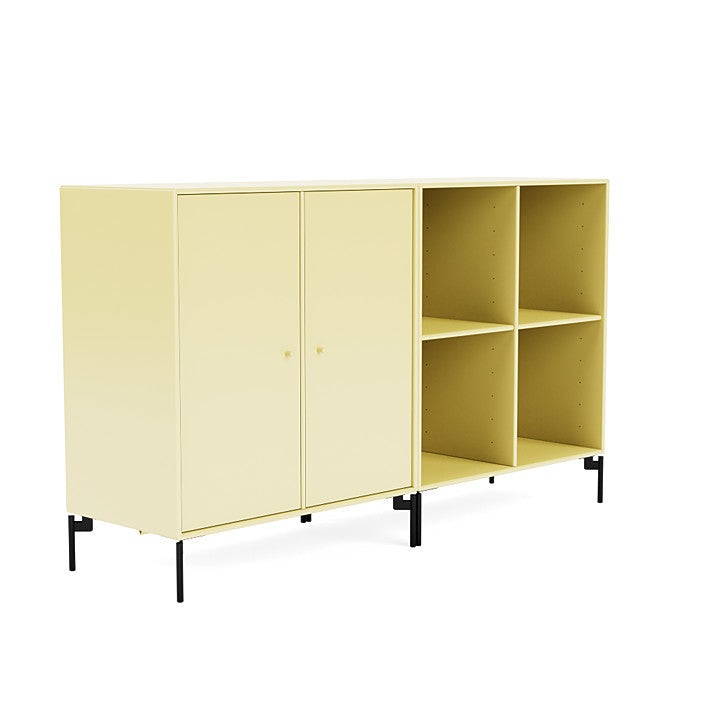 [product_category]-Montana Pair Classic Sideboard With Legs, Camomile/Black-Montana Furniture-5714322266932-0000PAIR-159-03-MON-3