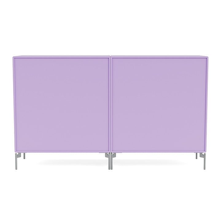 [product_category]-Montana Pair Classic Sideboard With Legs, Iris/Matt Chrome-Montana Furniture-5714322267311-0000PAIR-164-01-MON-4