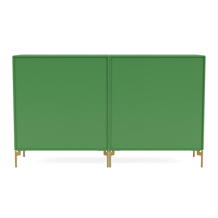 [product_category]-Montana Pair Classic Sideboard With Legs, Parsley/Brass-Montana Furniture-5714322266505-0000PAIR-152-09-MON-4