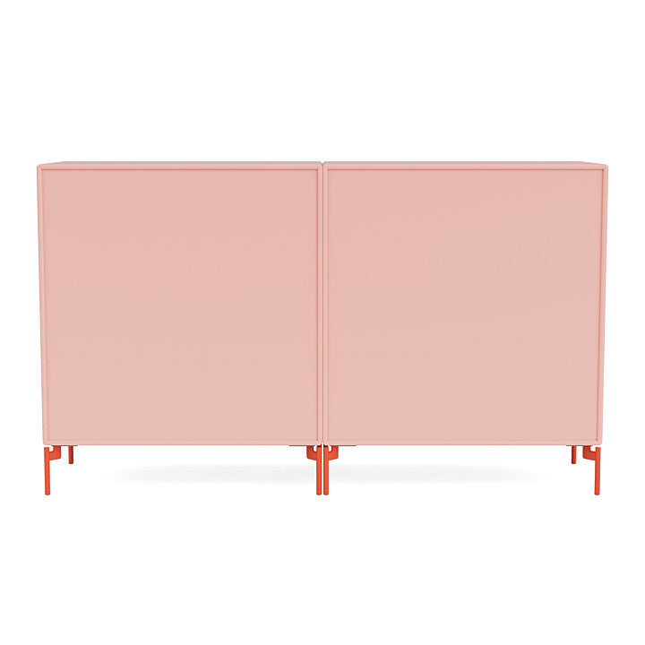 [product_category]-Montana Pair Classic Sideboard With Legs, Ruby/Rosehip-Montana Furniture-5715288347666-0000PAIR-167-11-MON-4