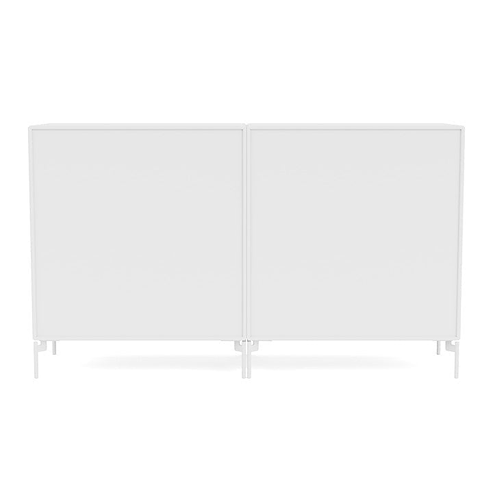 [product_category]-Montana Pair Classic Sideboard With Legs, Snow White/Snow White-Montana Furniture-5714322267649-0000PAIR-38-02-MON-4