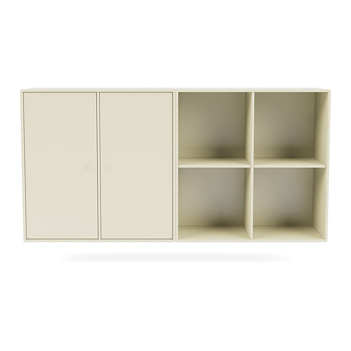 [product_category]-Montana Pair Classic Sideboard With Suspension Rail, Vanilla White-Montana Furniture-5714322266307-0000PAIR-150-04-MON-2