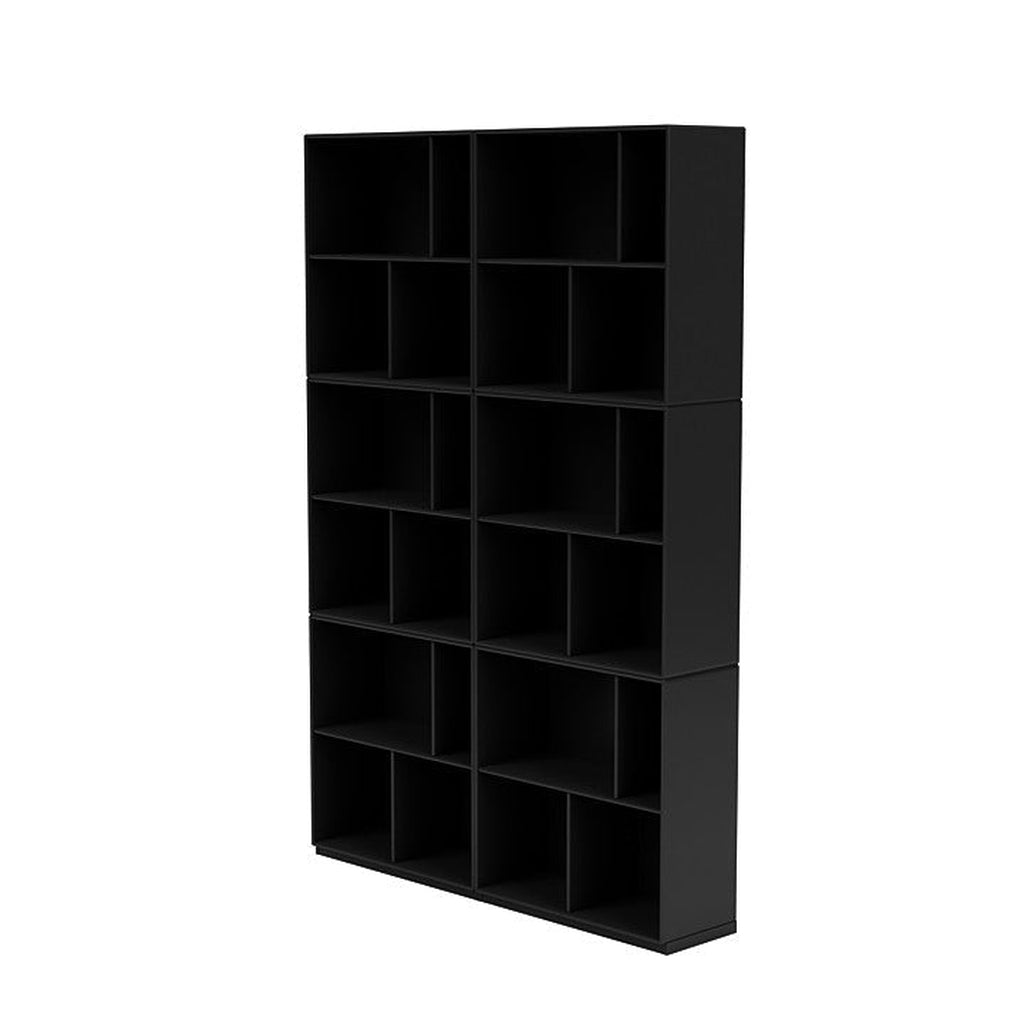 [product_category]-Montana Read Spacious Bookshelf With 3 Cm Plinth, Black-Montana Furniture-5714322267816-0000READ-05-06-MON-1