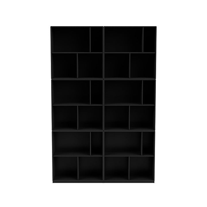 [product_category]-Montana Read Spacious Bookshelf With 3 Cm Plinth, Black-Montana Furniture-5714322267816-0000READ-05-06-MON-2