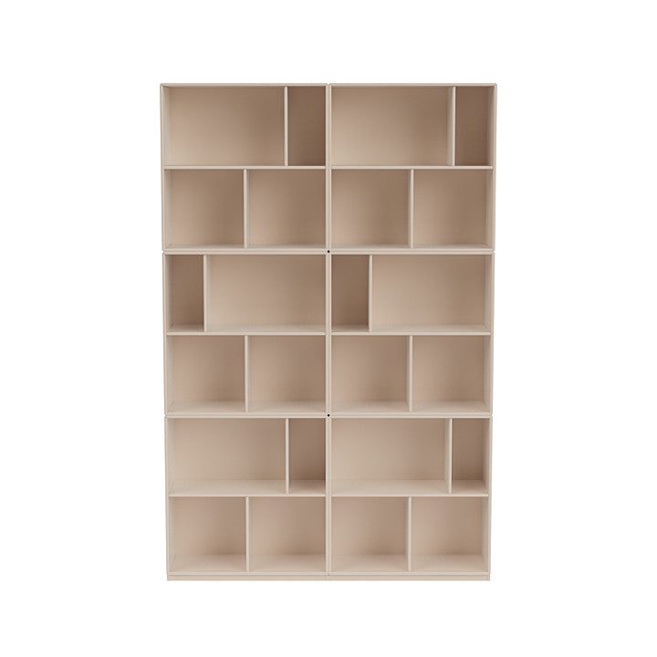 [product_category]-Montana Read Spacious Bookshelf With 3 Cm Plinth, Clay-Montana Furniture-5715288347925-0000READ-168-06-MON-2