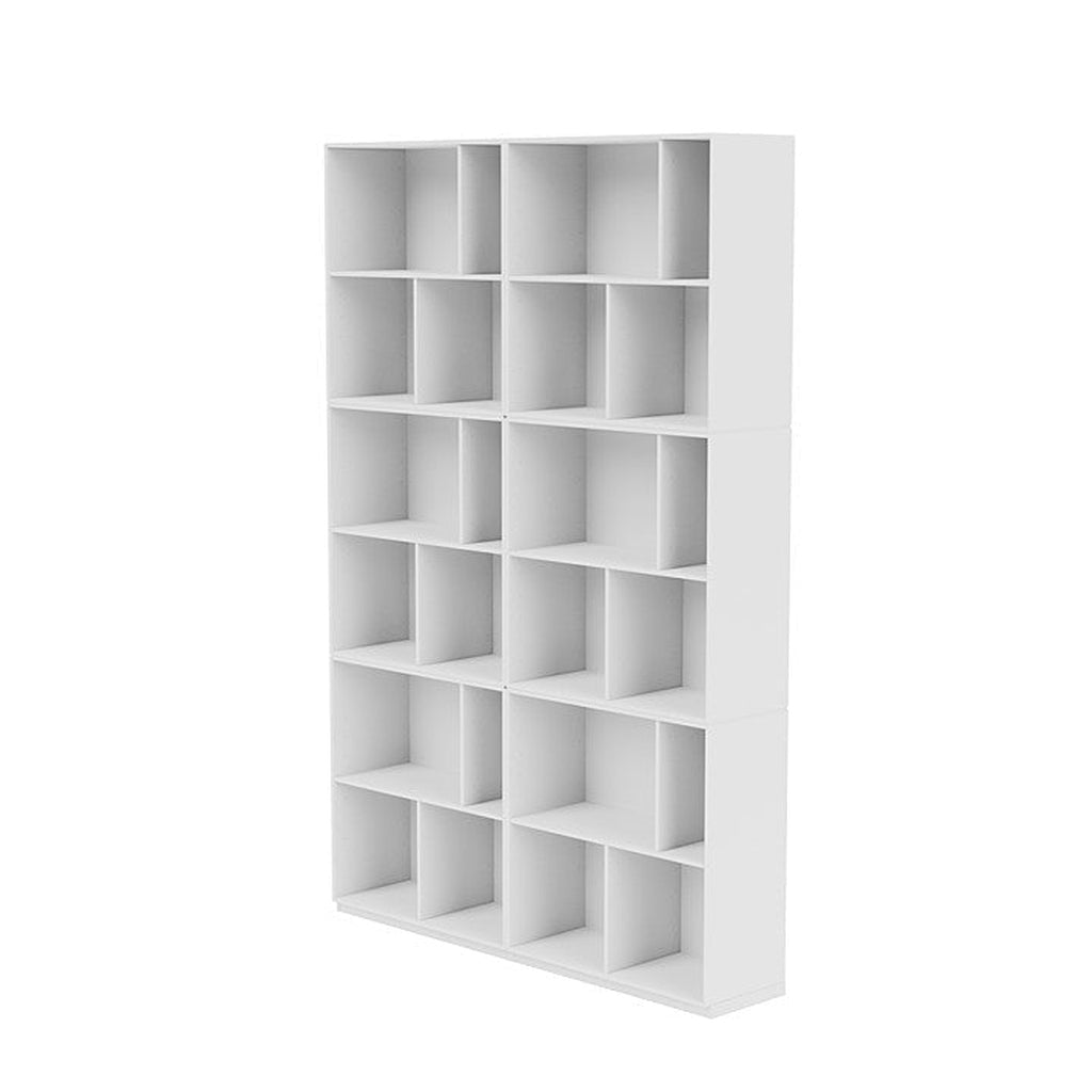 [product_category]-Montana Read Spacious Bookshelf With 3 Cm Plinth, New White-Montana Furniture-5714322267908-0000READ-101-06-MON-1