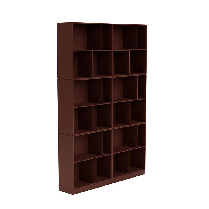 [product_category]-Montana Read Spacious Bookshelf With 7 Cm Plinth, Masala-Montana Furniture-5714322268578-0000READ-155-07-MON-3