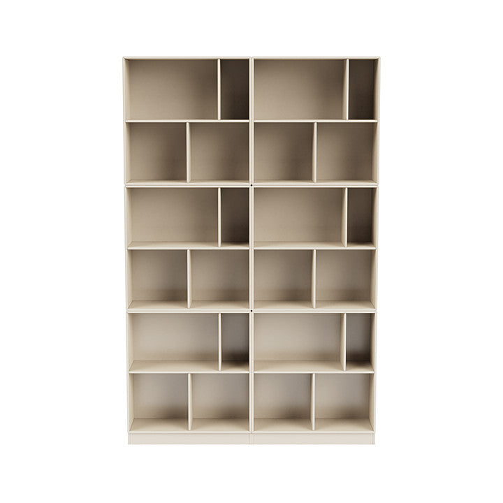 [product_category]-Montana Read Spacious Bookshelf With 7 Cm Plinth, Oat-Montana Furniture-5714322268660-0000READ-158-07-MON-2