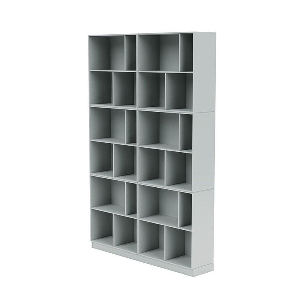 [product_category]-Montana Read Spacious Bookshelf With 7 Cm Plinth, Oyster Grey-Montana Furniture-5714322268608-0000READ-156-07-MON-1