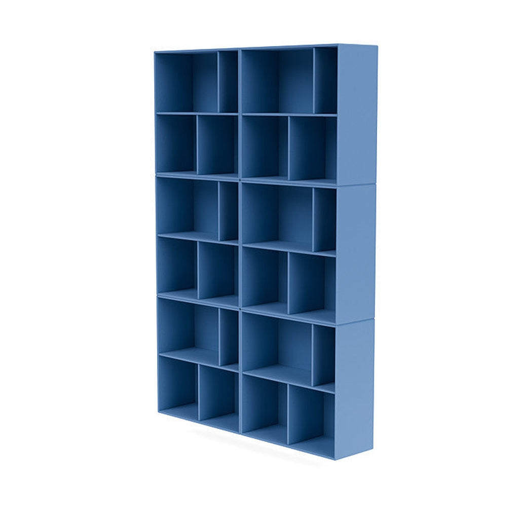 [product_category]-Montana Read Spacious Bookshelf With Suspension Rail, Azure Blue-Montana Furniture-5714322268523-0000READ-154-04-MON-1