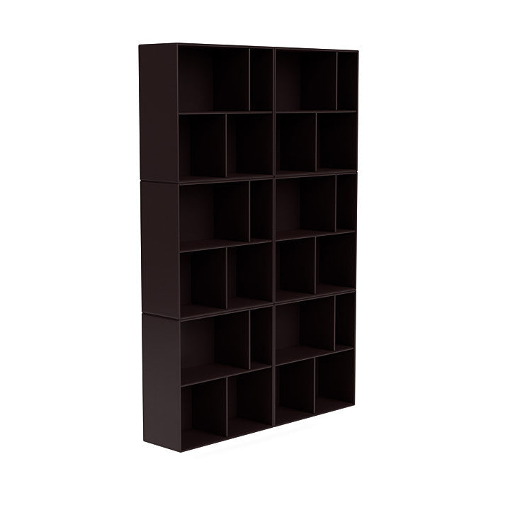 [product_category]-Montana Read Spacious Bookshelf With Suspension Rail, Balsamic Brown-Montana Furniture-5714322268707-0000READ-160-04-MON-3