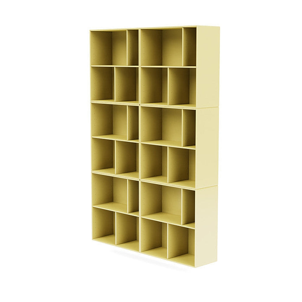 [product_category]-Montana Read Spacious Bookshelf With Suspension Rail, Chamomile Yellow-Montana Furniture-5714322268677-0000READ-159-04-MON-1