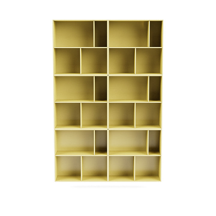 [product_category]-Montana Read Spacious Bookshelf With Suspension Rail, Chamomile Yellow-Montana Furniture-5714322268677-0000READ-159-04-MON-2