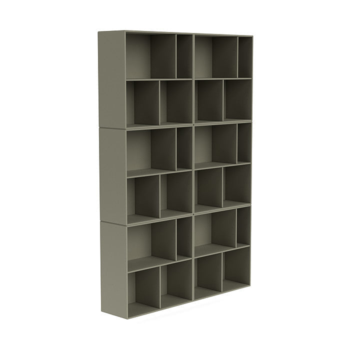 [product_category]-Montana Read Spacious Bookshelf With Suspension Rail, Fennel Green-Montana Furniture-5714322268257-0000READ-144-04-MON-3