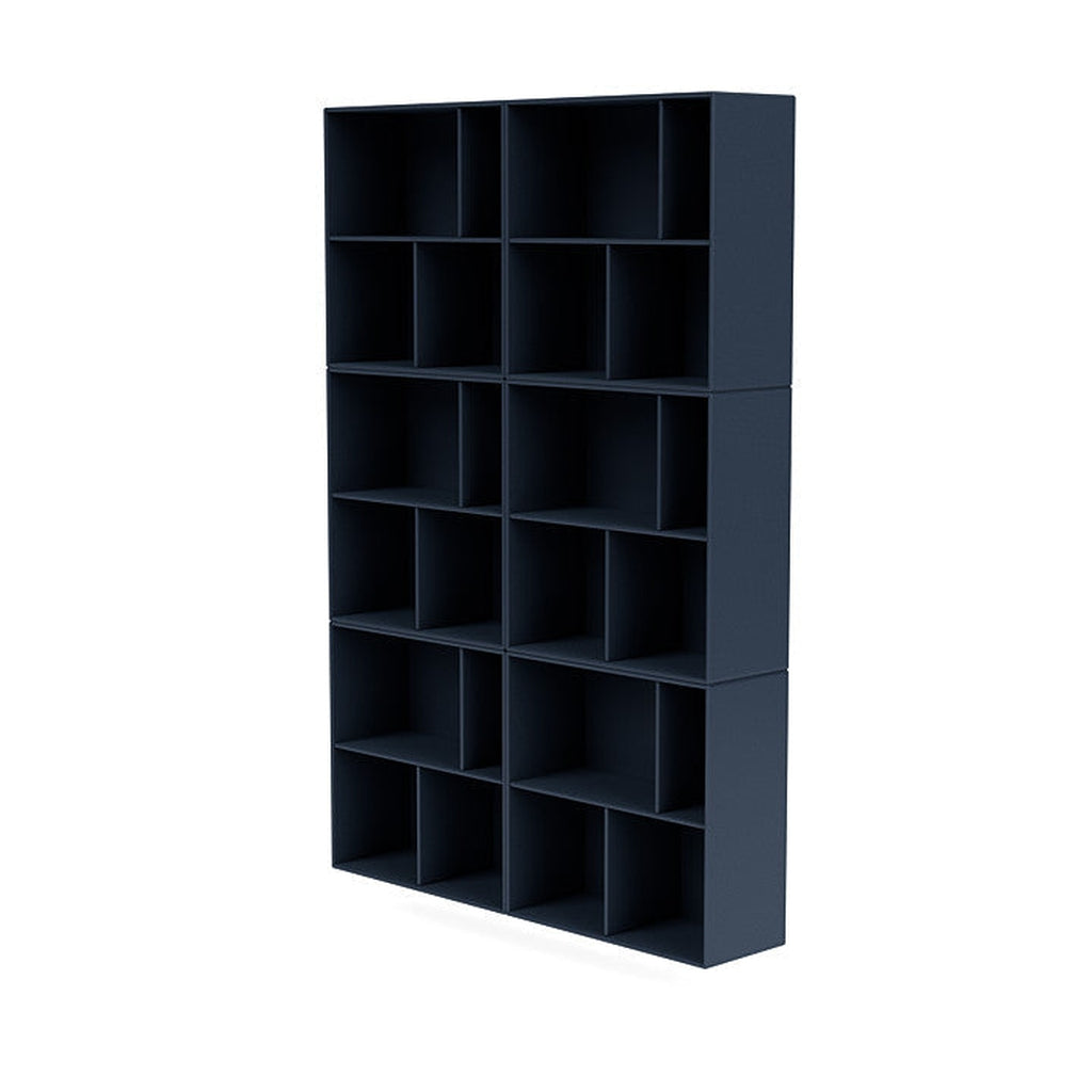 [product_category]-Montana Read Spacious Bookshelf With Suspension Rail, Juniper Blue-Montana Furniture-5714322268073-0000READ-138-04-MON-1