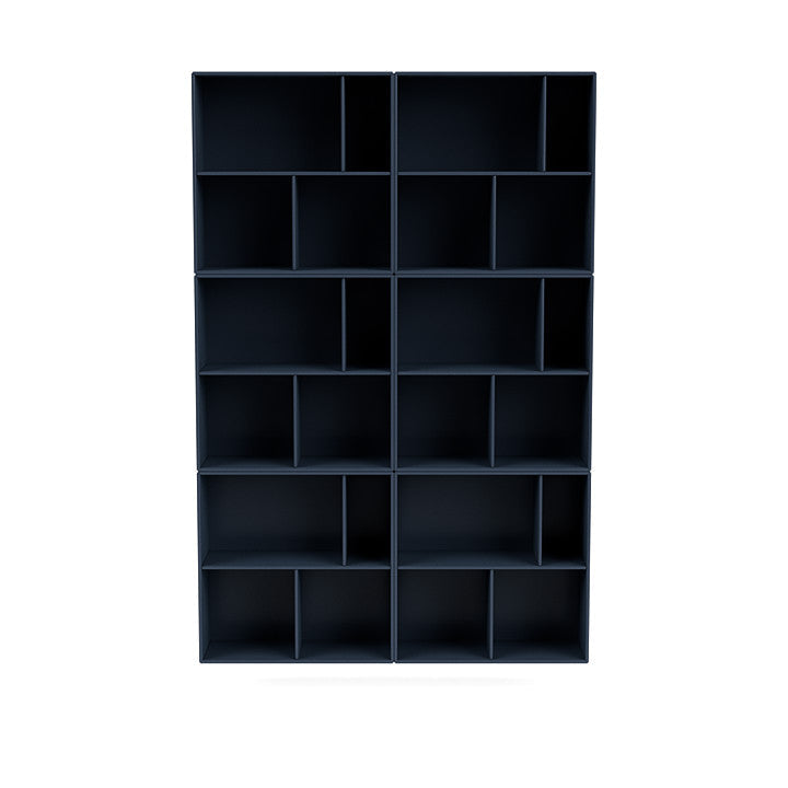 [product_category]-Montana Read Spacious Bookshelf With Suspension Rail, Juniper Blue-Montana Furniture-5714322268073-0000READ-138-04-MON-2