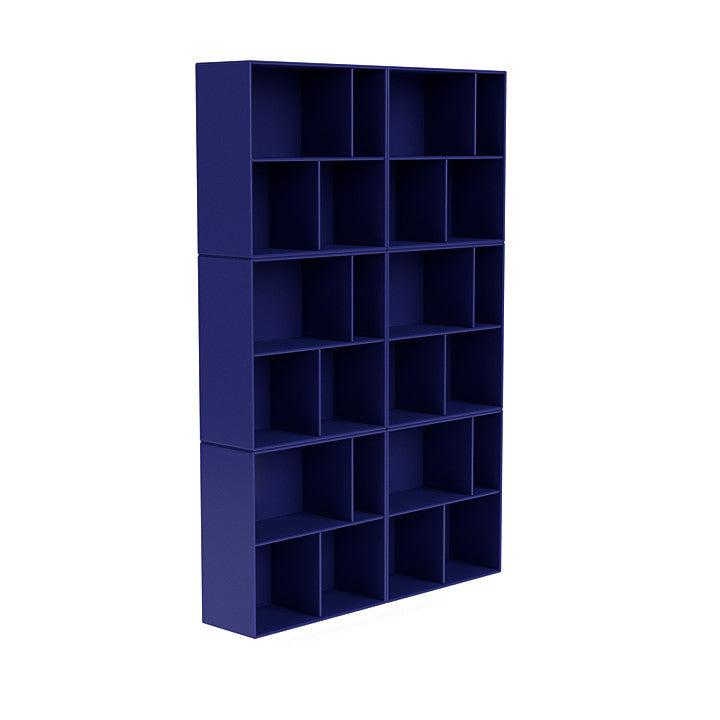 [product_category]-Montana Read Spacious Bookshelf With Suspension Rail, Monarch Blue-Montana Furniture-5714322267984-0000READ-135-04-MON-3