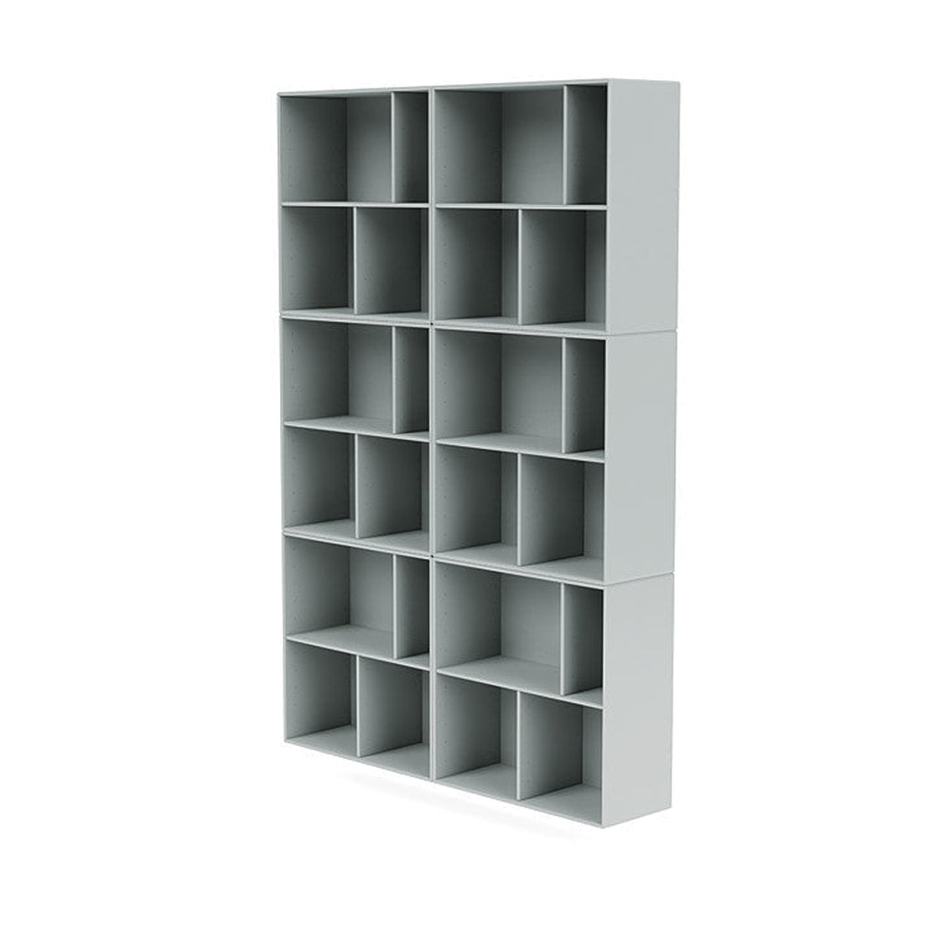 [product_category]-Montana Read Spacious Bookshelf With Suspension Rail, Oyster Grey-Montana Furniture-5714322268585-0000READ-156-04-MON-1