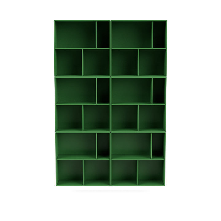 [product_category]-Montana Read Spacious Bookshelf With Suspension Rail, Parsley Green-Montana Furniture-5714322268493-0000READ-152-04-MON-2