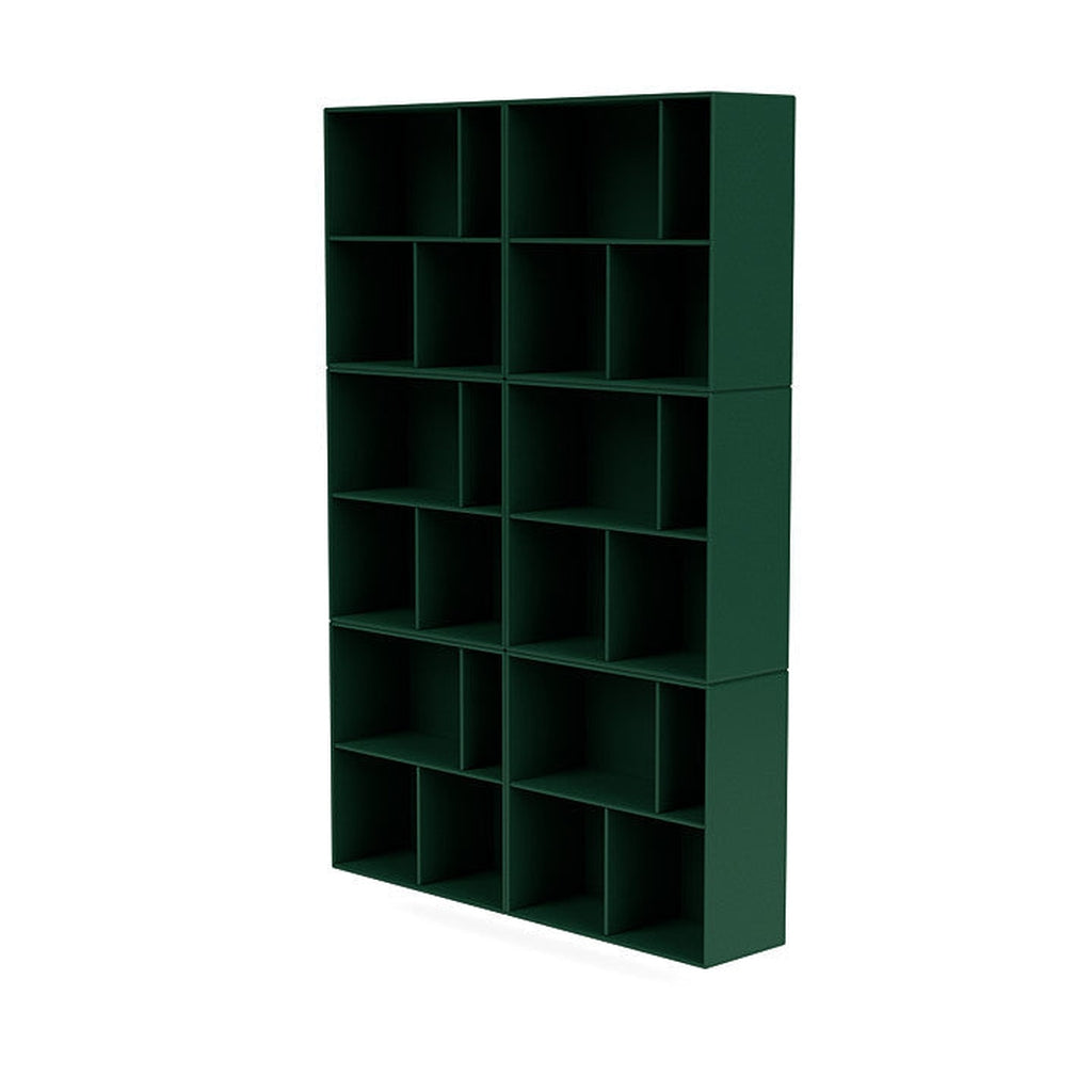 [product_category]-Montana Read Spacious Bookshelf With Suspension Rail, Pine Green-Montana Furniture-5714322268011-0000READ-136-04-MON-1