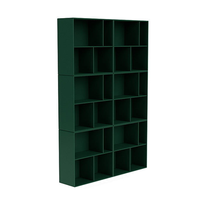 [product_category]-Montana Read Spacious Bookshelf With Suspension Rail, Pine Green-Montana Furniture-5714322268011-0000READ-136-04-MON-3