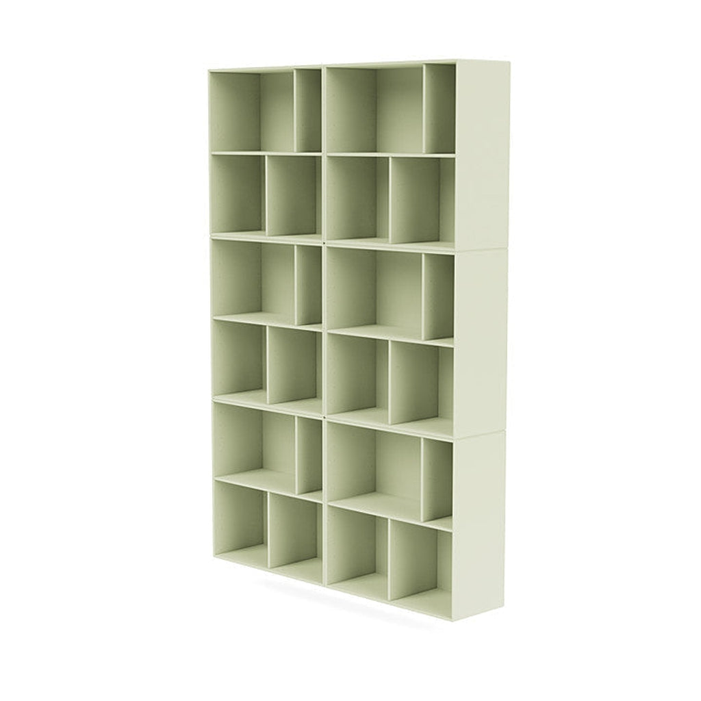 [product_category]-Montana Read Spacious Bookshelf With Suspension Rail, Pomelo Green-Montana Furniture-5714322268134-0000READ-140-04-MON-1