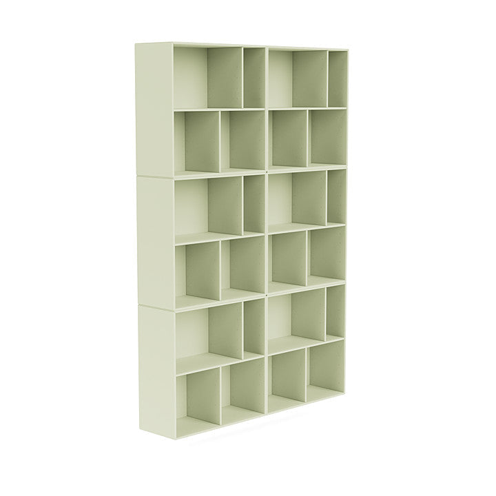[product_category]-Montana Read Spacious Bookshelf With Suspension Rail, Pomelo Green-Montana Furniture-5714322268134-0000READ-140-04-MON-3