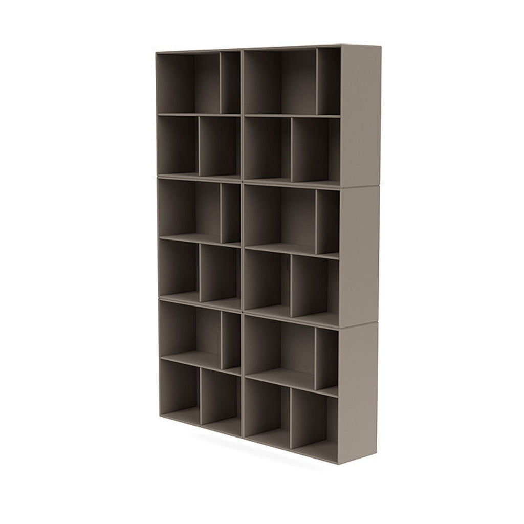 [product_category]-Montana Read Spacious Bookshelf With Suspension Rail, Truffle Grey-Montana Furniture-5714322268165-0000READ-141-04-MON-1