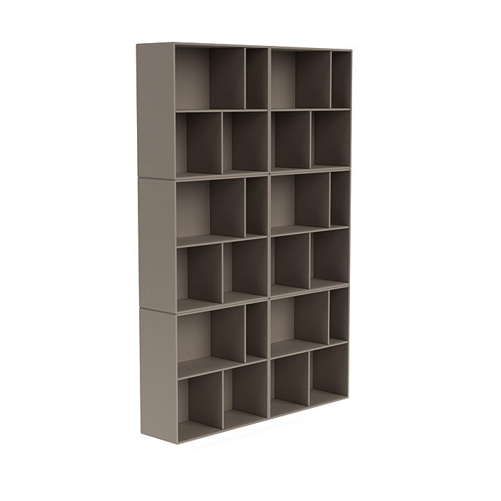 [product_category]-Montana Read Spacious Bookshelf With Suspension Rail, Truffle Grey-Montana Furniture-5714322268165-0000READ-141-04-MON-3