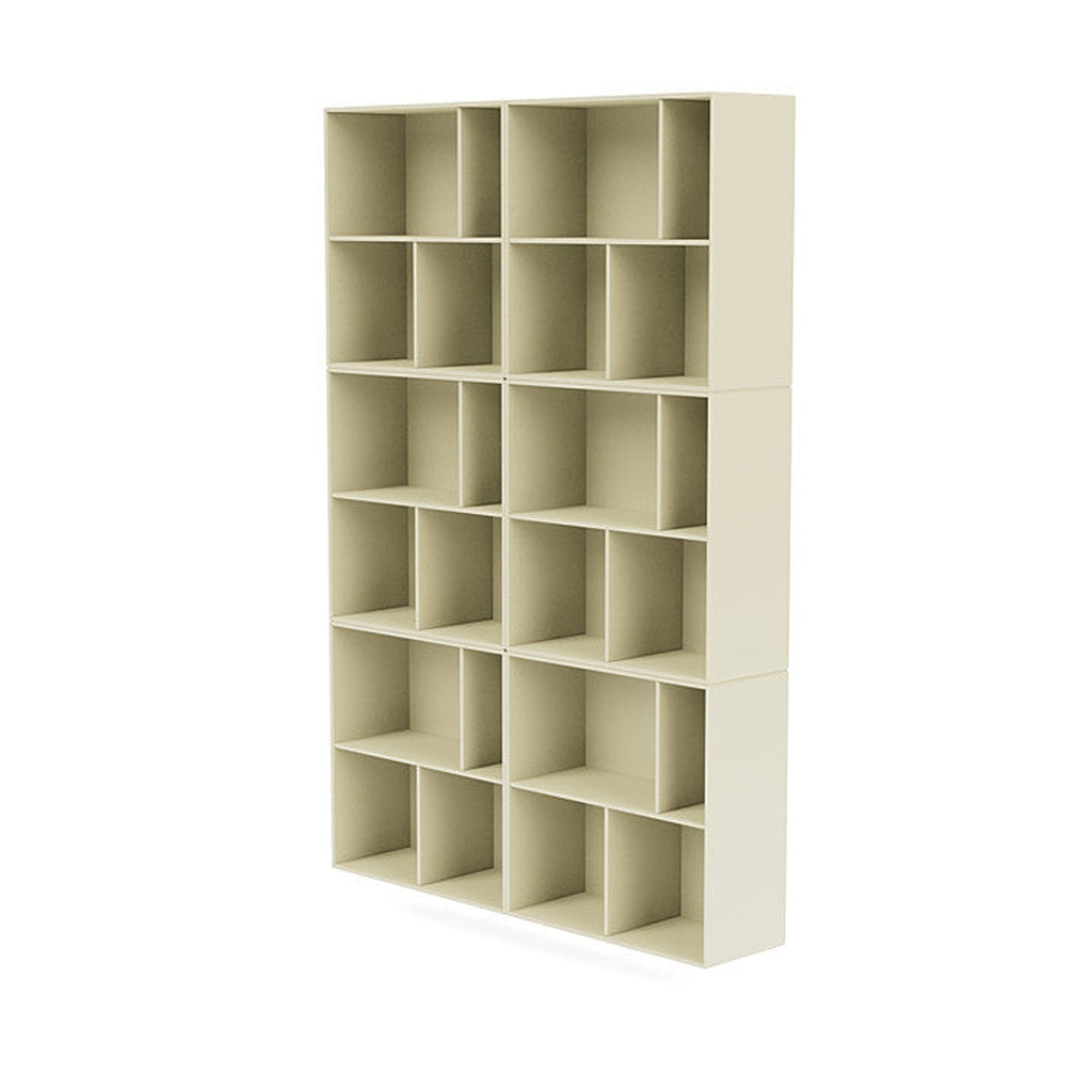 [product_category]-Montana Read Spacious Bookshelf With Suspension Rail, Vanilla White-Montana Furniture-5714322268431-0000READ-150-04-MON-1