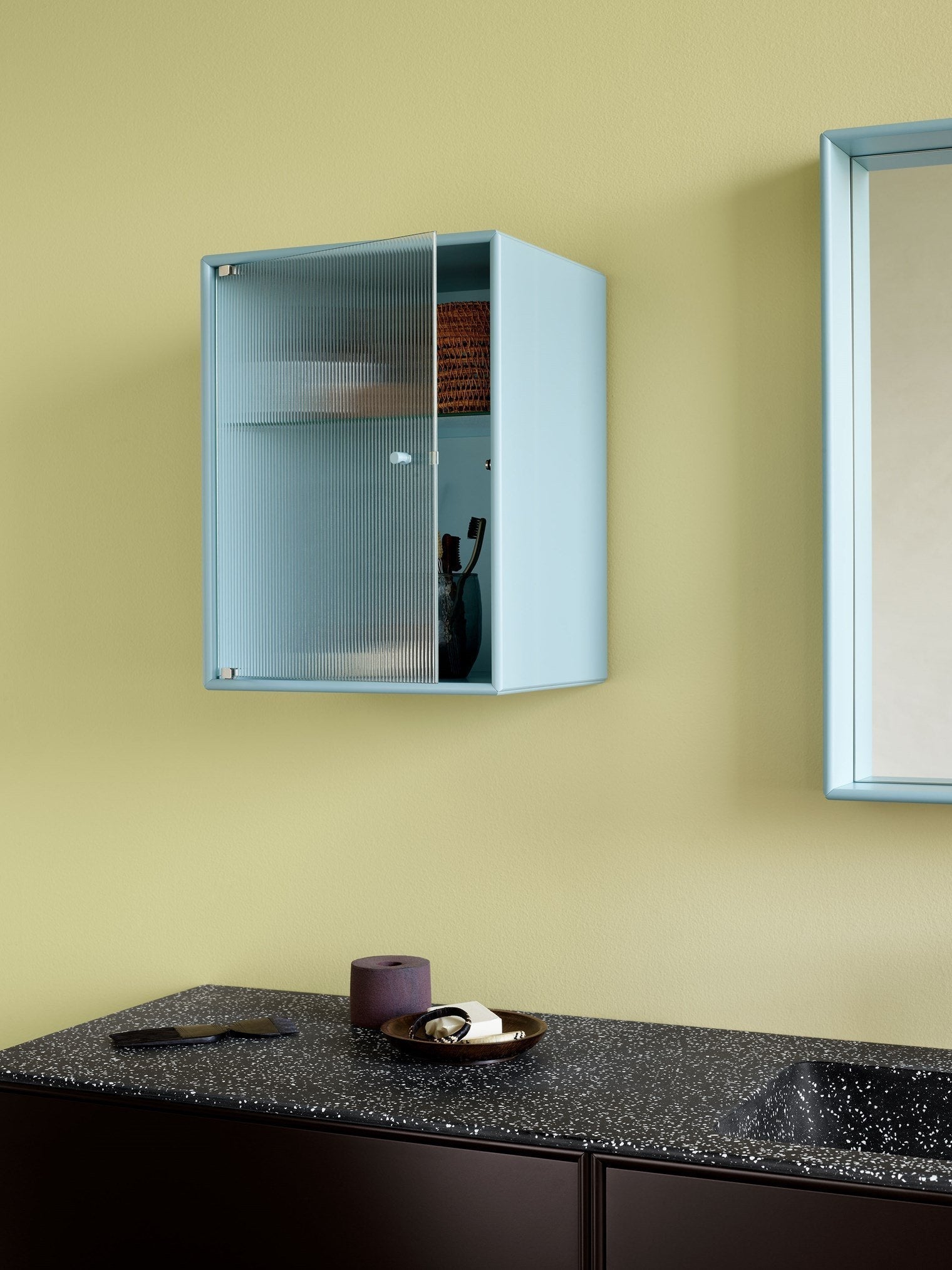 Armoire de salle de bain Montana Ripple, Iris