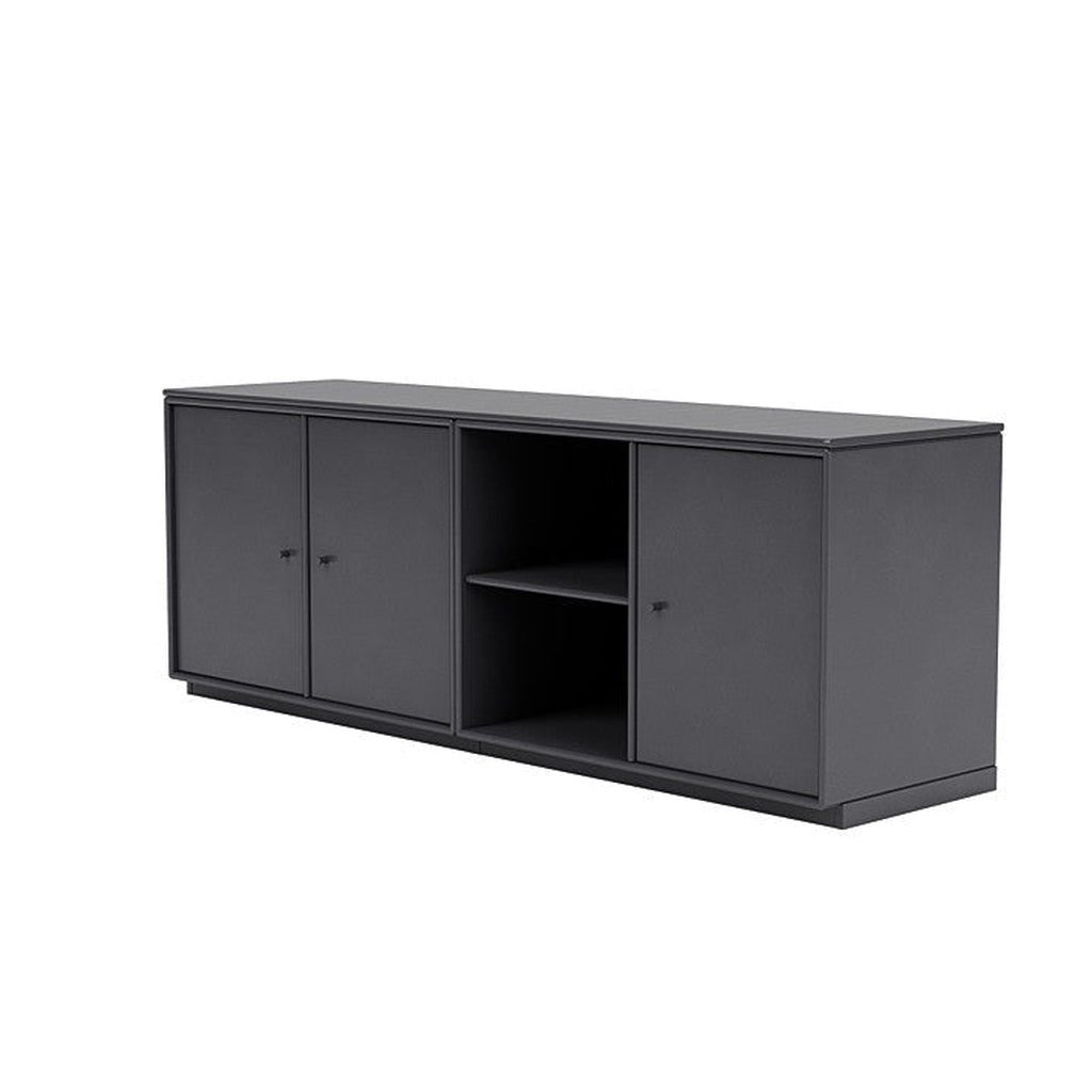 [product_category]-Montana Save Lowboard With 3 Cm Plinth, Carbon Black-Montana Furniture-5714322260015-0000SAVE-36-06-MON-1