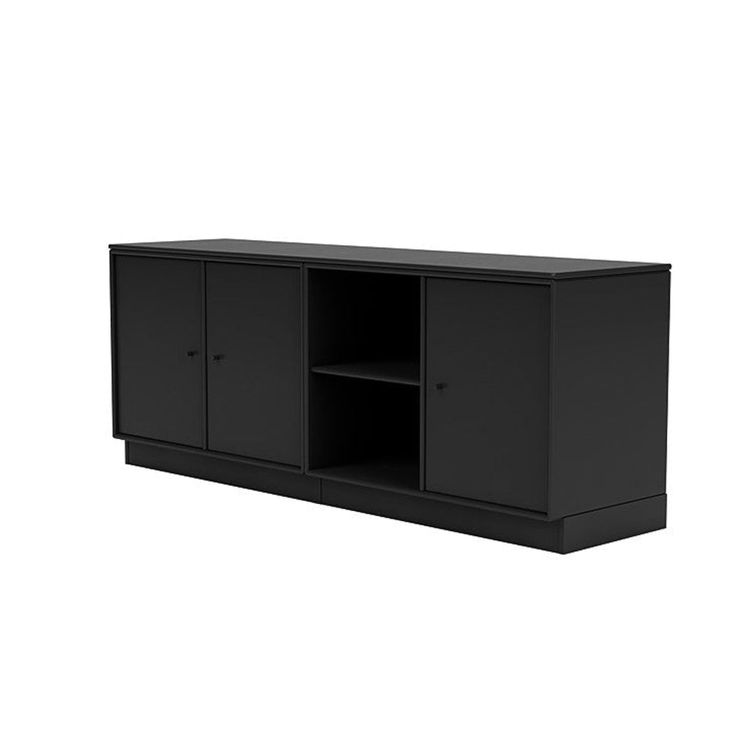 [product_category]-Montana Save Lowboard With 7 Cm Plinth, Black-Montana Furniture-5714322257565-0000SAVE-05-07-MON-1