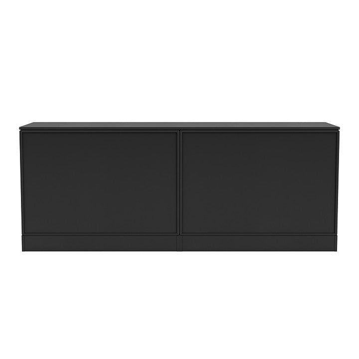 [product_category]-Montana Save Lowboard With 7 Cm Plinth, Black-Montana Furniture-5714322257565-0000SAVE-05-07-MON-4