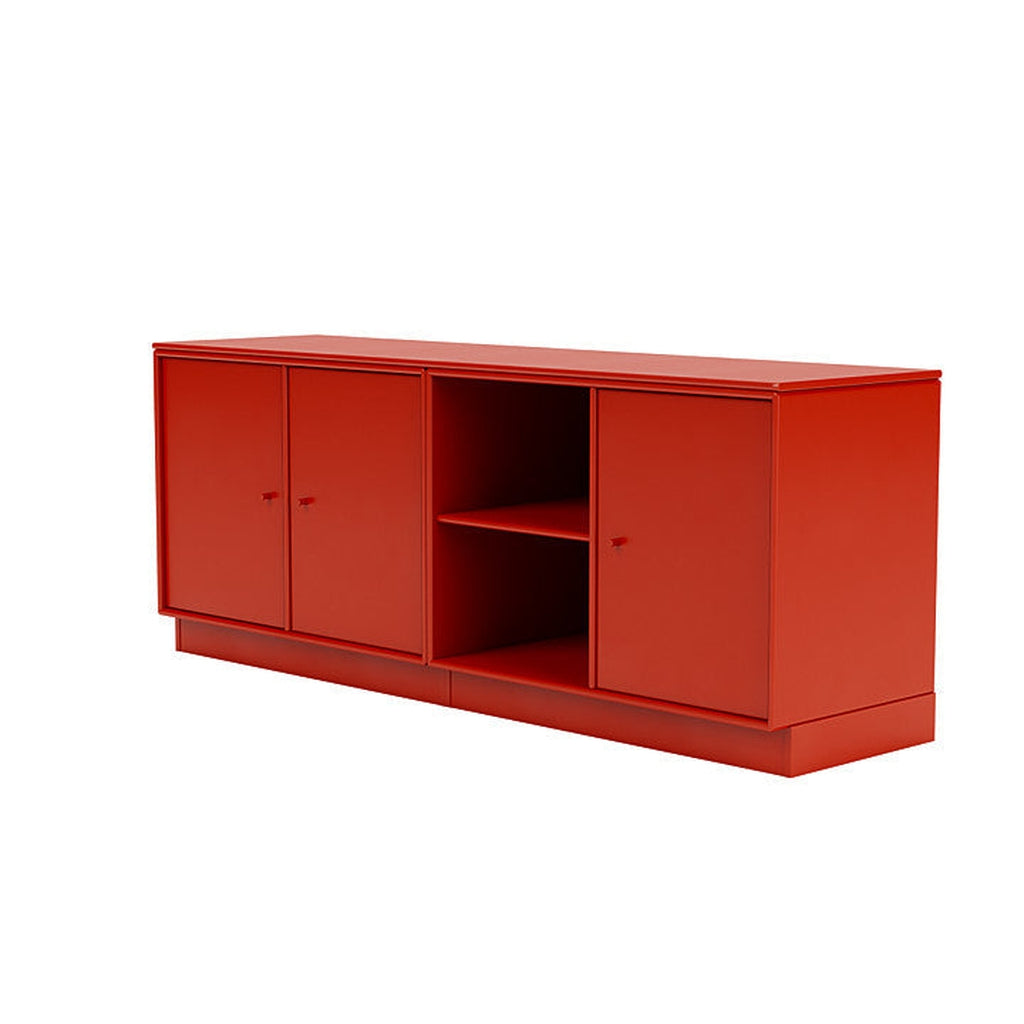 [product_category]-Montana Save Lowboard With 7 Cm Plinth, Rosehip Red-Montana Furniture-5714322258555-0000SAVE-145-07-MON-1